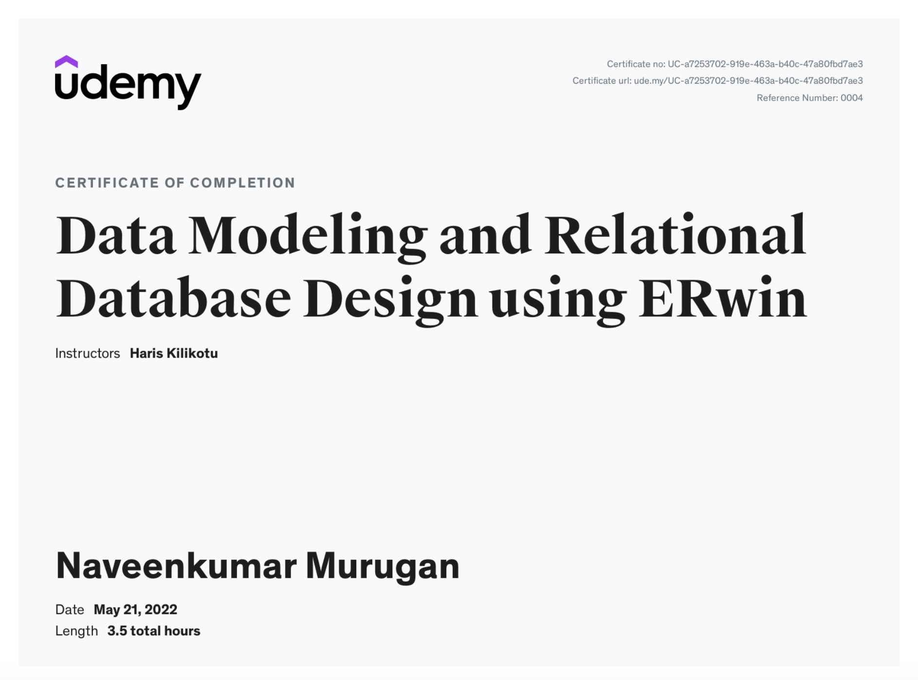 Data Modelling